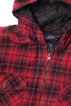 Vintage Sonoma Hooded Flannel Lightweight Jacket
