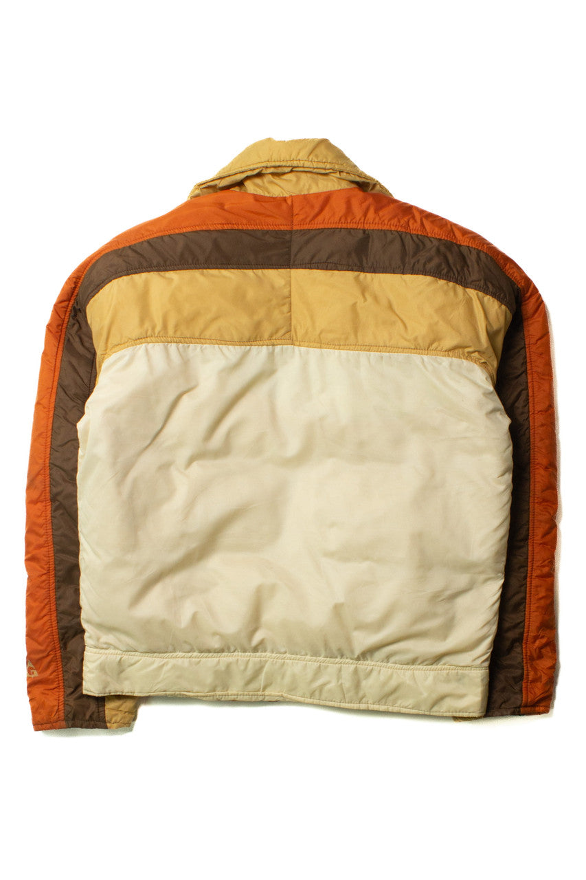 Vintage Gerry 80s Brown Color Block Jacket (1980s)