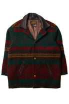 Vintage Eddie Bauer Southwestern Wool Coat (1980s)