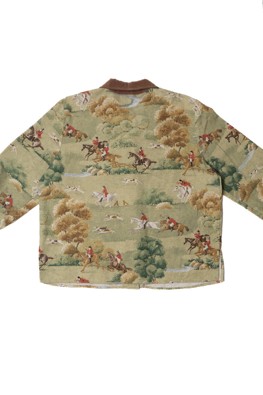 Vintage Equestrian Countryside Lightweight Jacket