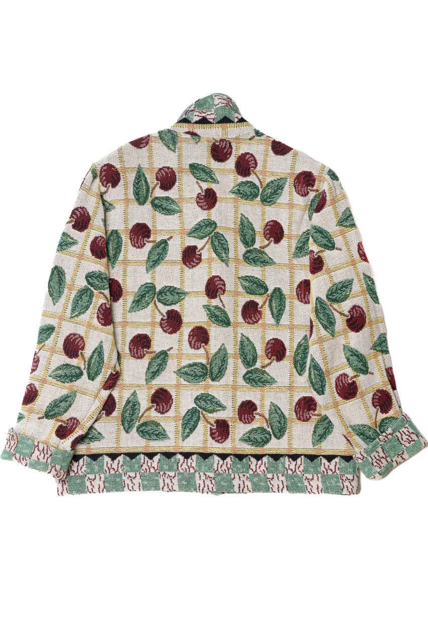 Vintage Painted Pony Cherry Tapestry Jacket