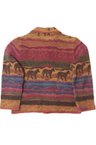 Vintage Horse Tapestry Lightweight Jacket