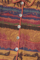 Vintage Horse Tapestry Lightweight Jacket