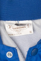 Vintage Blue Latigo Ranch Varsity Jacket (1980s)