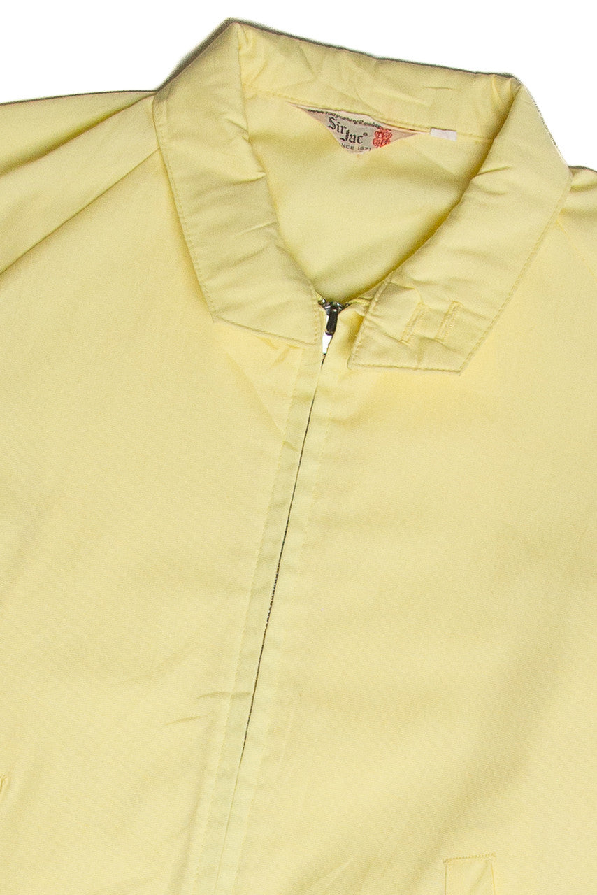 Vintage Sir Jac Yellow Lightweight Jacket