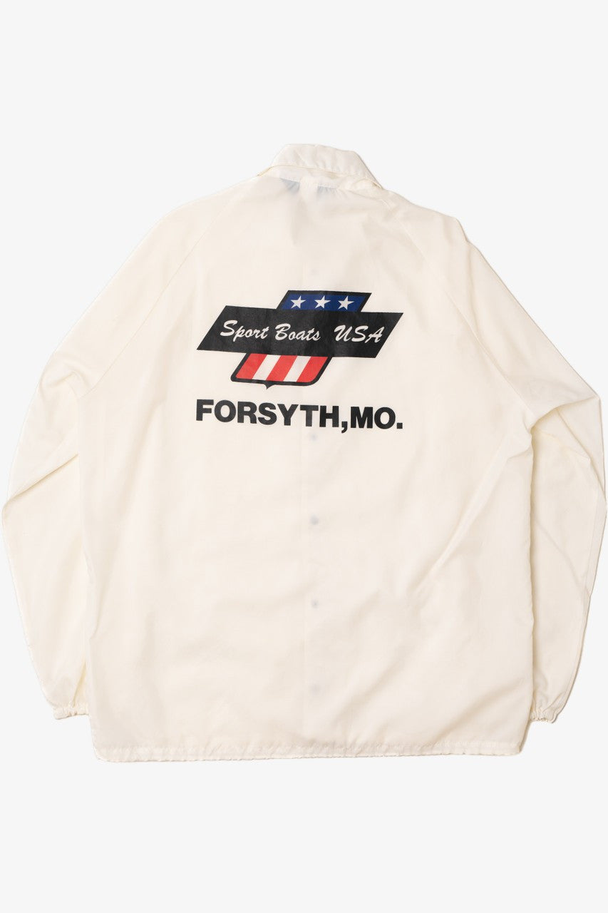 Vintage "Sport Boats USA" "Forsyth, MO." Pla-Jac Windbreaker Jacket