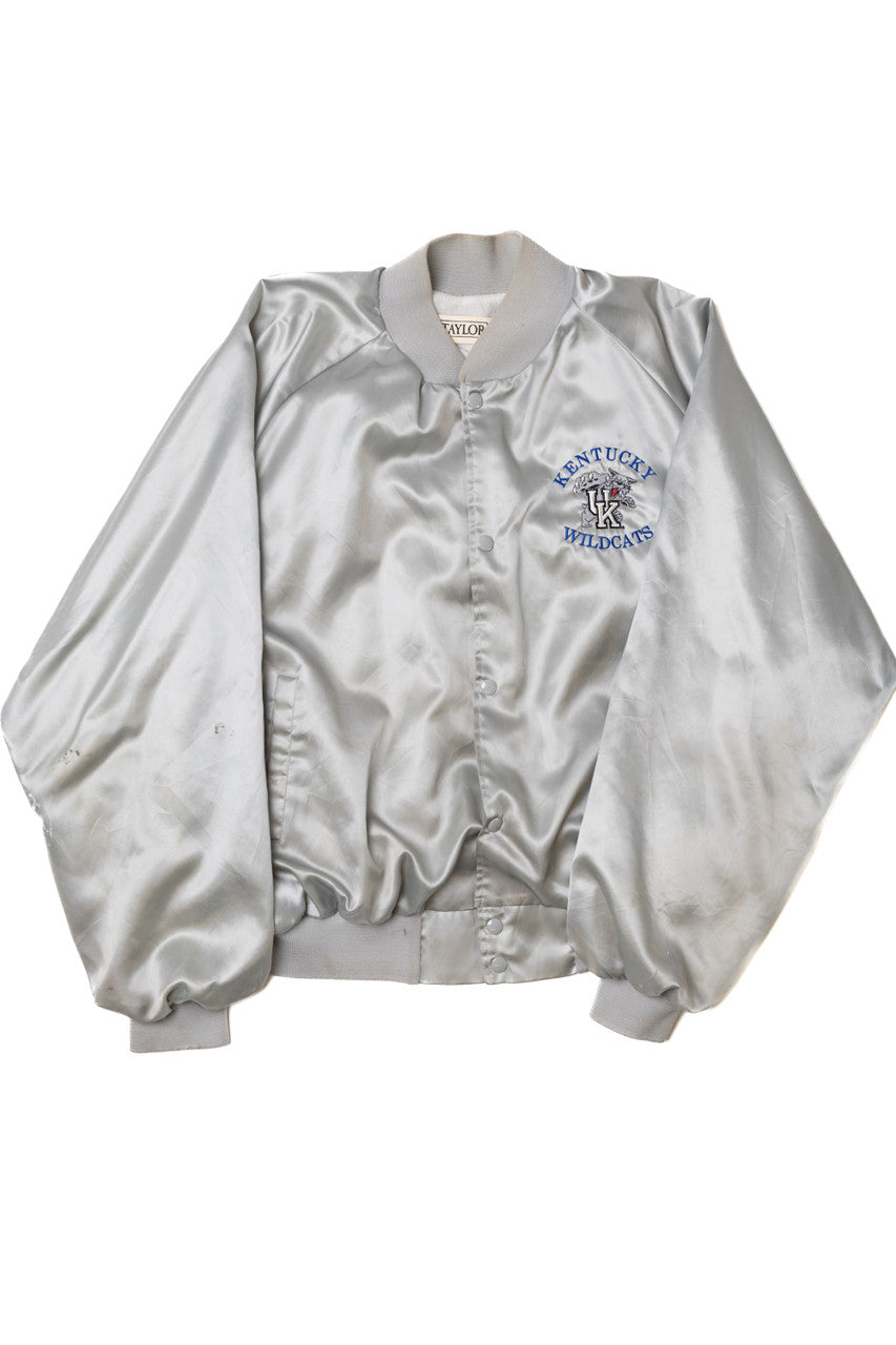 Vintage University Of Kentucky Wildcats Embroidered Logo Jacket