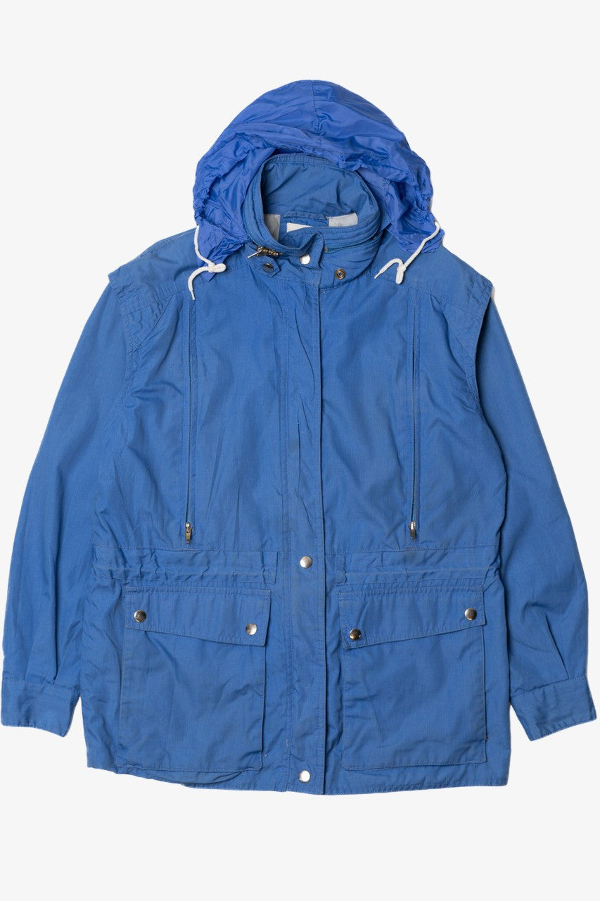 Vintage Henri Christian Concealed Hood Lightweight Jacket