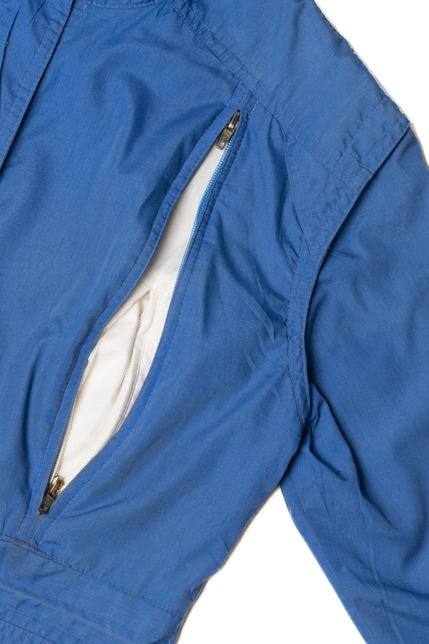 Vintage Henri Christian Concealed Hood Lightweight Jacket
