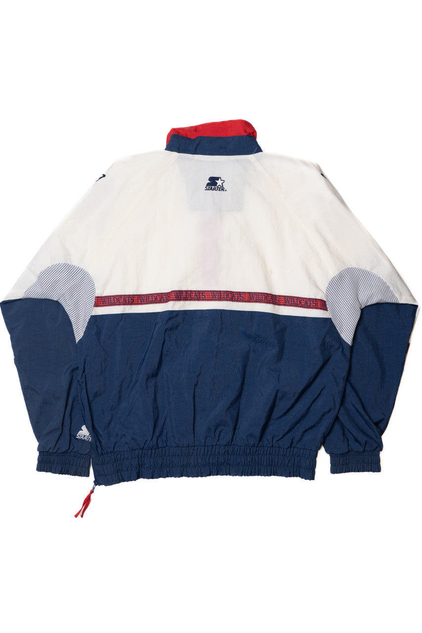 Vintage Arizona Wildcats Quarter Zip Starter Lightweight Jacket