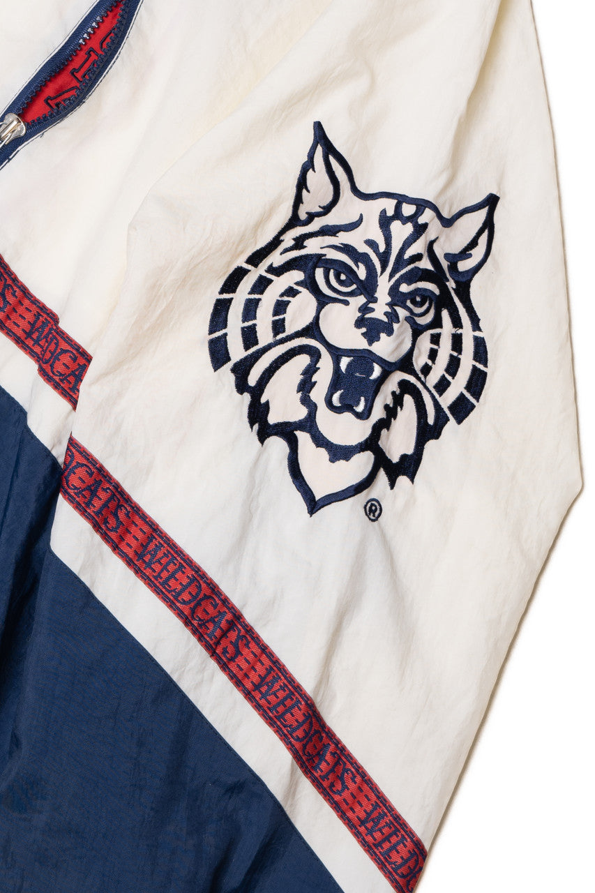 Vintage Arizona Wildcats Quarter Zip Starter Lightweight Jacket