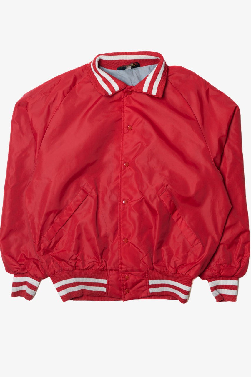 Vintage Red Blank Pla-Jac by Dunbrooke Lightweight Jacket