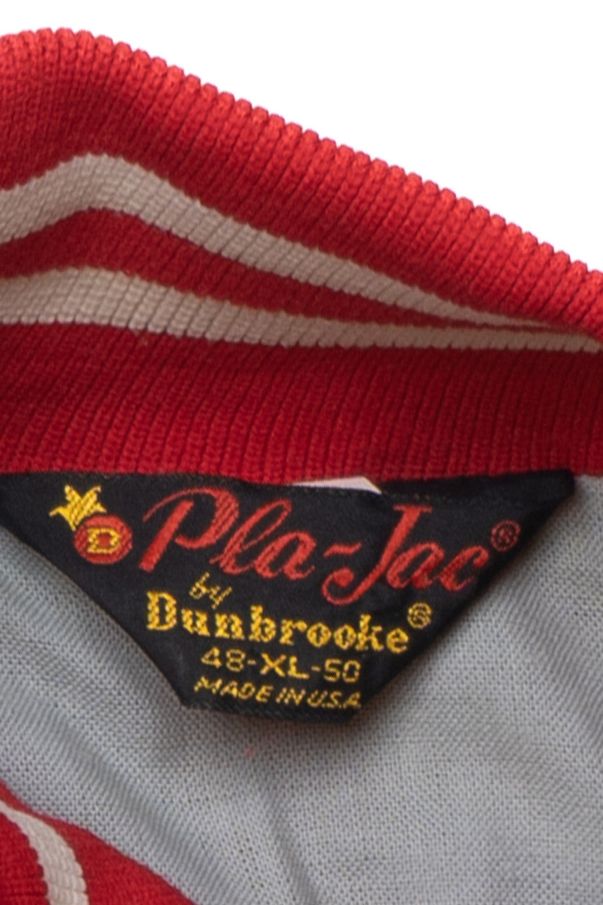 Vintage Red Blank Pla-Jac by Dunbrooke Lightweight Jacket