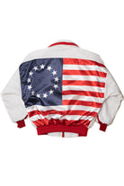 Vintage American Flag Kim Baker Designs Lightweight Jacket