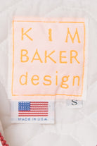 Vintage American Flag Kim Baker Designs Lightweight Jacket