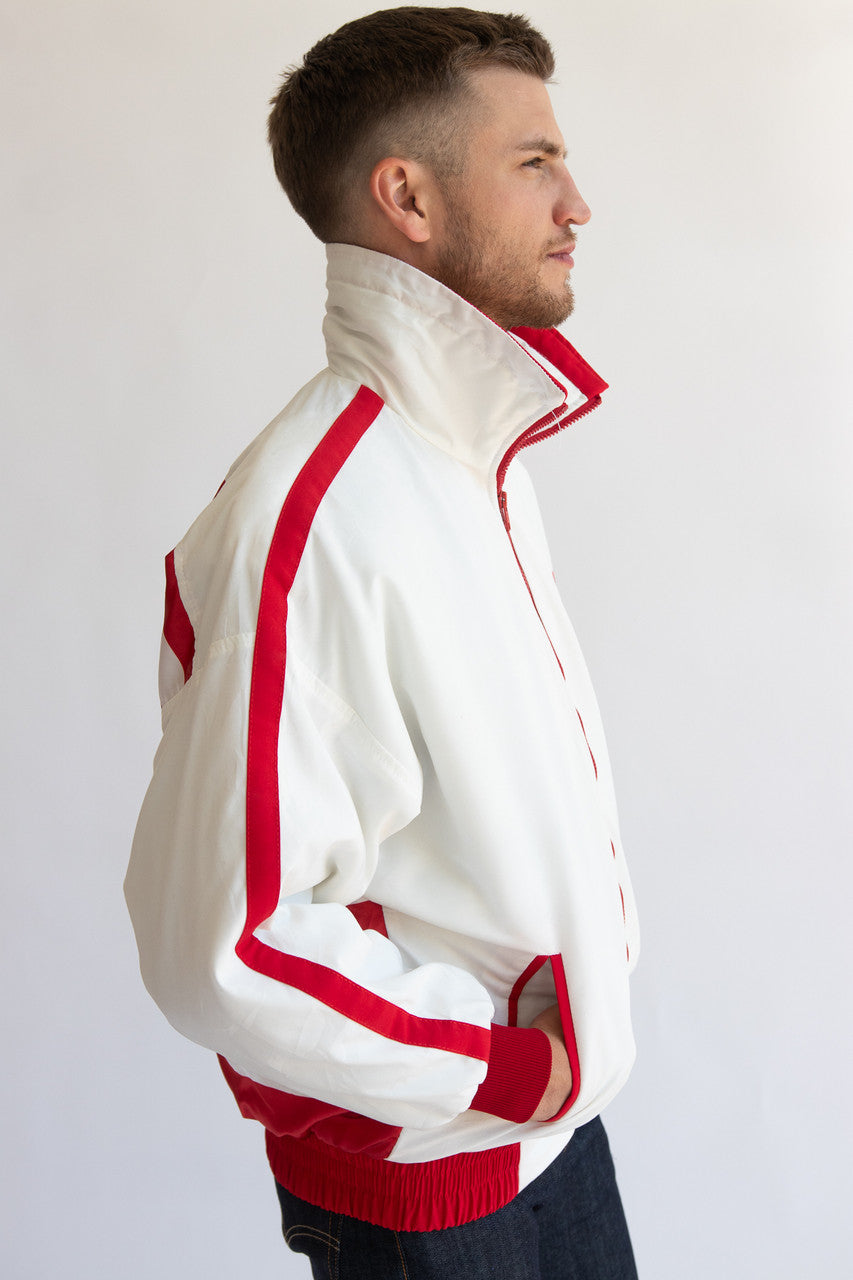 Vintage American Flag Kim Baker Designs Lightweight Jacket