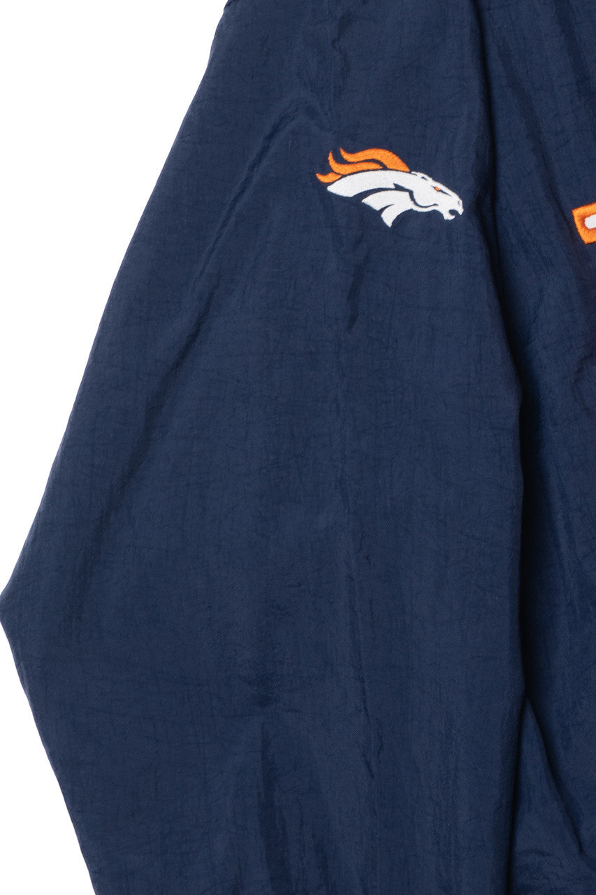 Vintage "Denver Broncos" NFL Pro Line Champion Nylon Pullover