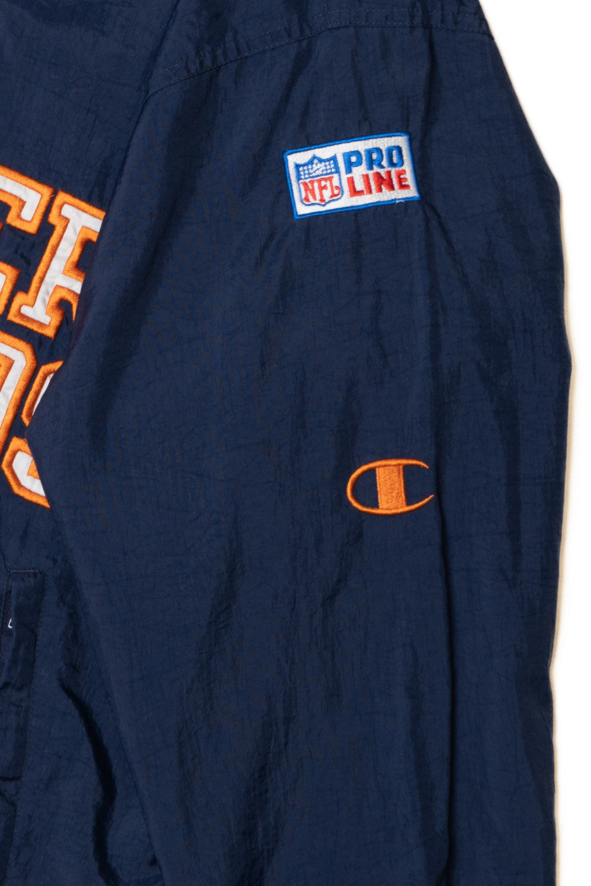 Vintage "Denver Broncos" NFL Pro Line Champion Nylon Pullover