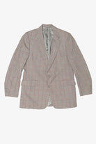 Vintage Gray Plaid Blazer (1980s)