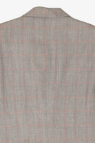 Vintage Gray Plaid Blazer (1980s)