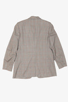 Vintage Gray Plaid Blazer (1980s)