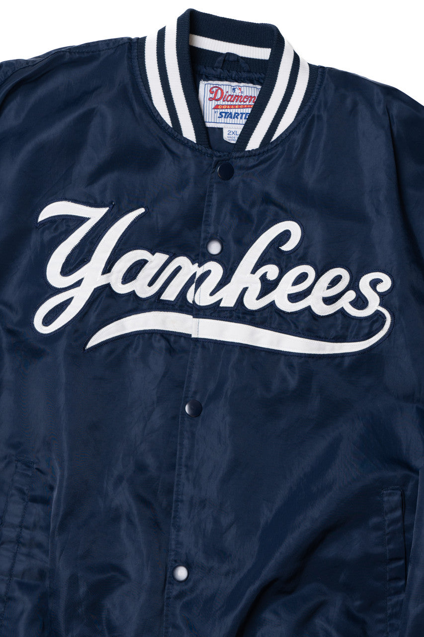 Vintage New York Yankees Satin Starter Diamond Collection Starter Lightweight Jacket