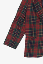 Vintage Red Plaid Sag Harbor Blazer (1990s)