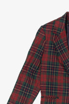 Vintage Red Plaid Sag Harbor Blazer (1990s)
