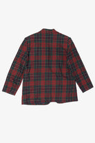 Vintage Red Plaid Sag Harbor Blazer (1990s)
