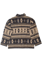 Vintage Fashion Bug Geometric Pattern Tapestry Jacket
