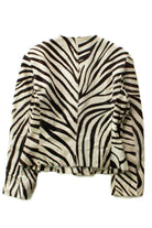 Vintage Ralph Lauren Purple Label Zebra Print Jacket (1990s)