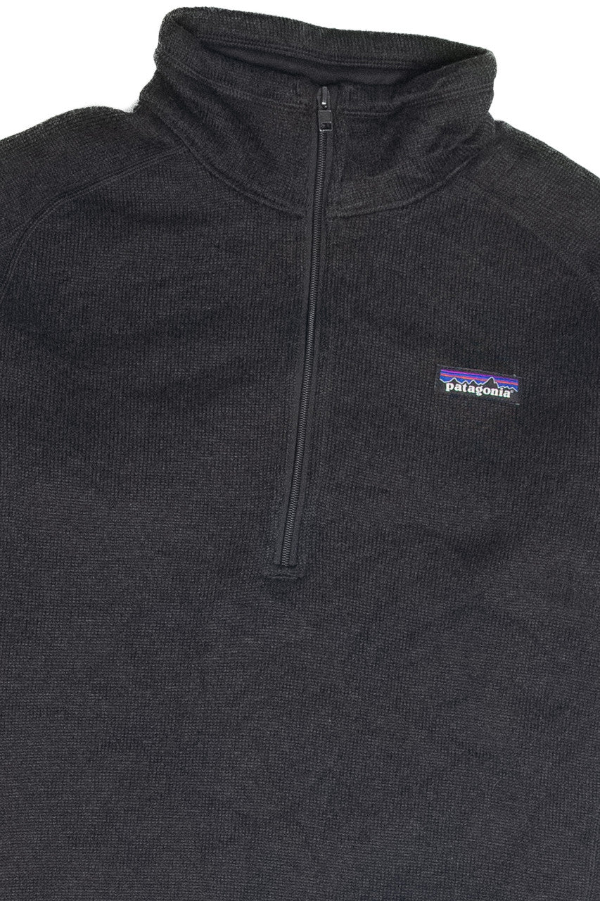 Patagonia Black Quarter Zip Pullover