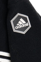 Vintage Adidas Soccer Fleece Zip Up Lightweight Jacket