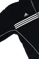 Vintage Adidas Soccer Fleece Zip Up Lightweight Jacket