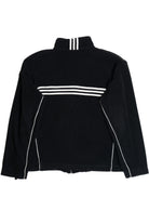 Vintage Adidas Soccer Fleece Zip Up Lightweight Jacket