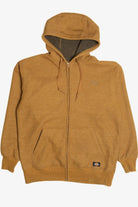 Dickies Fleece Lined Zip-Up Hoodie Lightweight Jacket