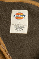 Dickies Fleece Lined Zip-Up Hoodie Lightweight Jacket