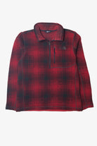 The North Face Plaid Half-Zip Lightweight Jacket 1475