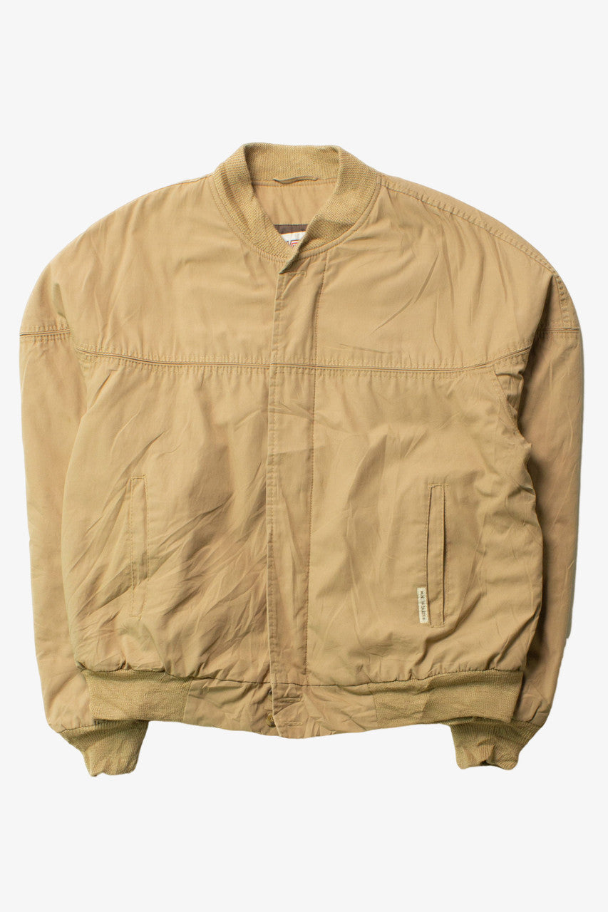 Vintage Tan Windbreaker Brand Jacket (1980s)
