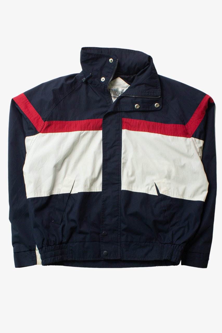 Vintage Navy Windbreaker Brand Jacket (1990s)