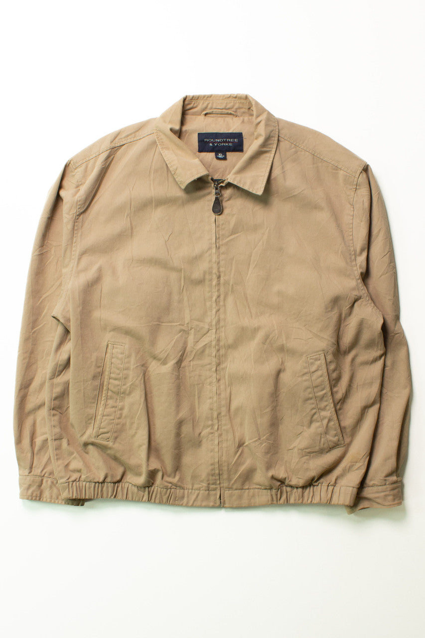 Vintage Tan Roundtree & Yorke Jacket (1990s)