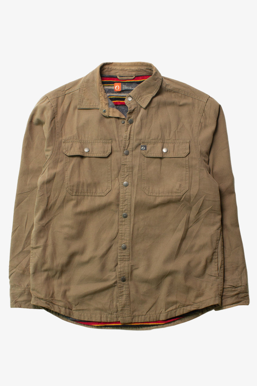 Tan Canvas Shacket (2000s)