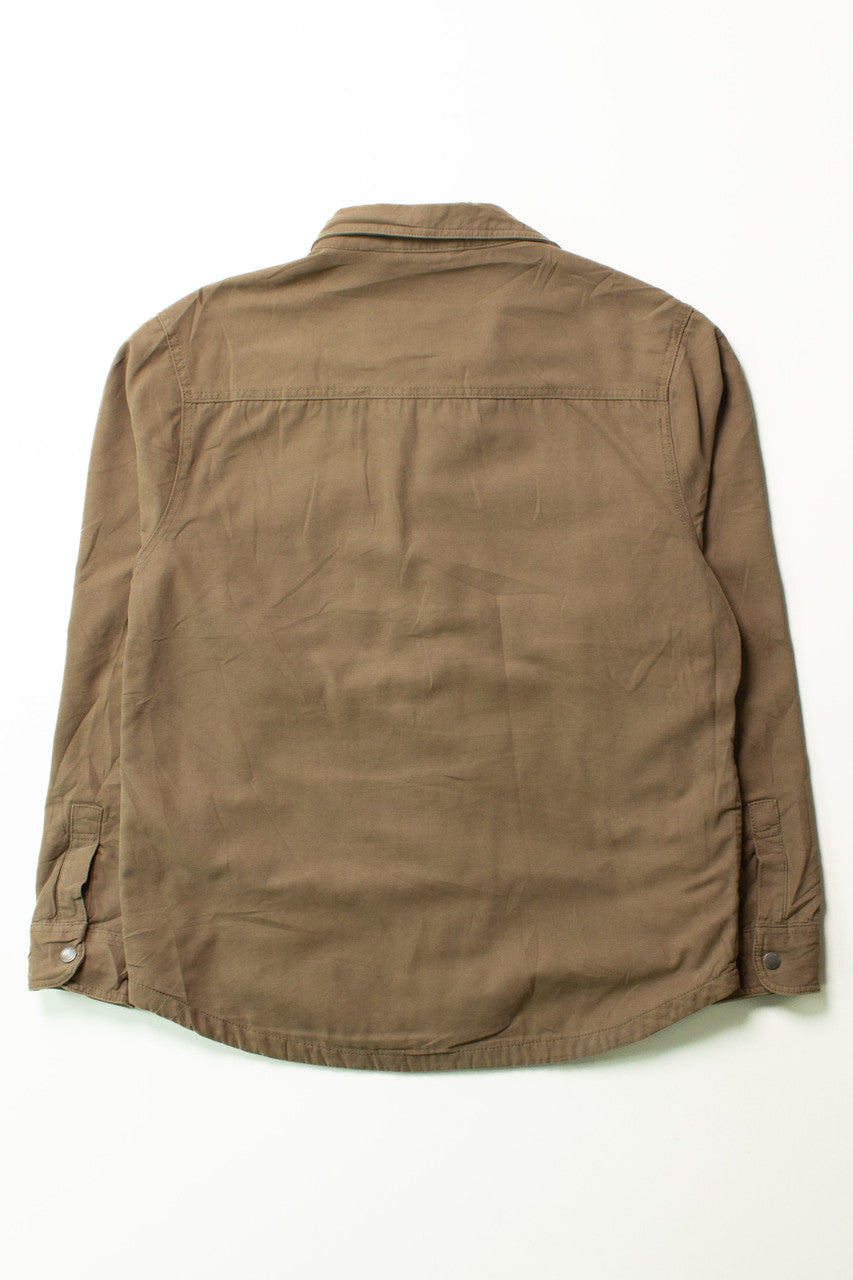 Tan Canvas Shacket (2000s)