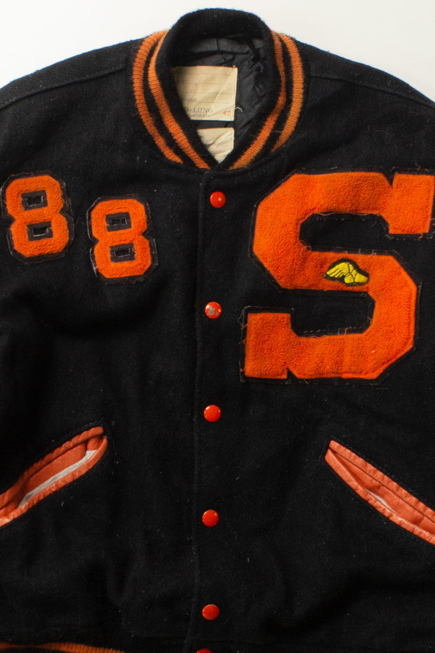 Vintage Sandwich Indians Letter Jacket (1960s)
