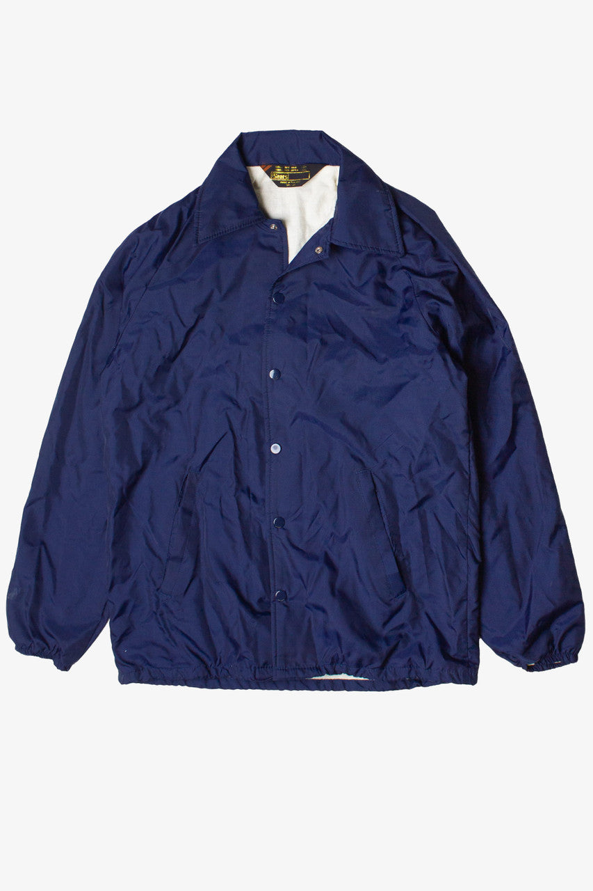 Vintage Sears Navy Windbreaker Lightweight Jacket