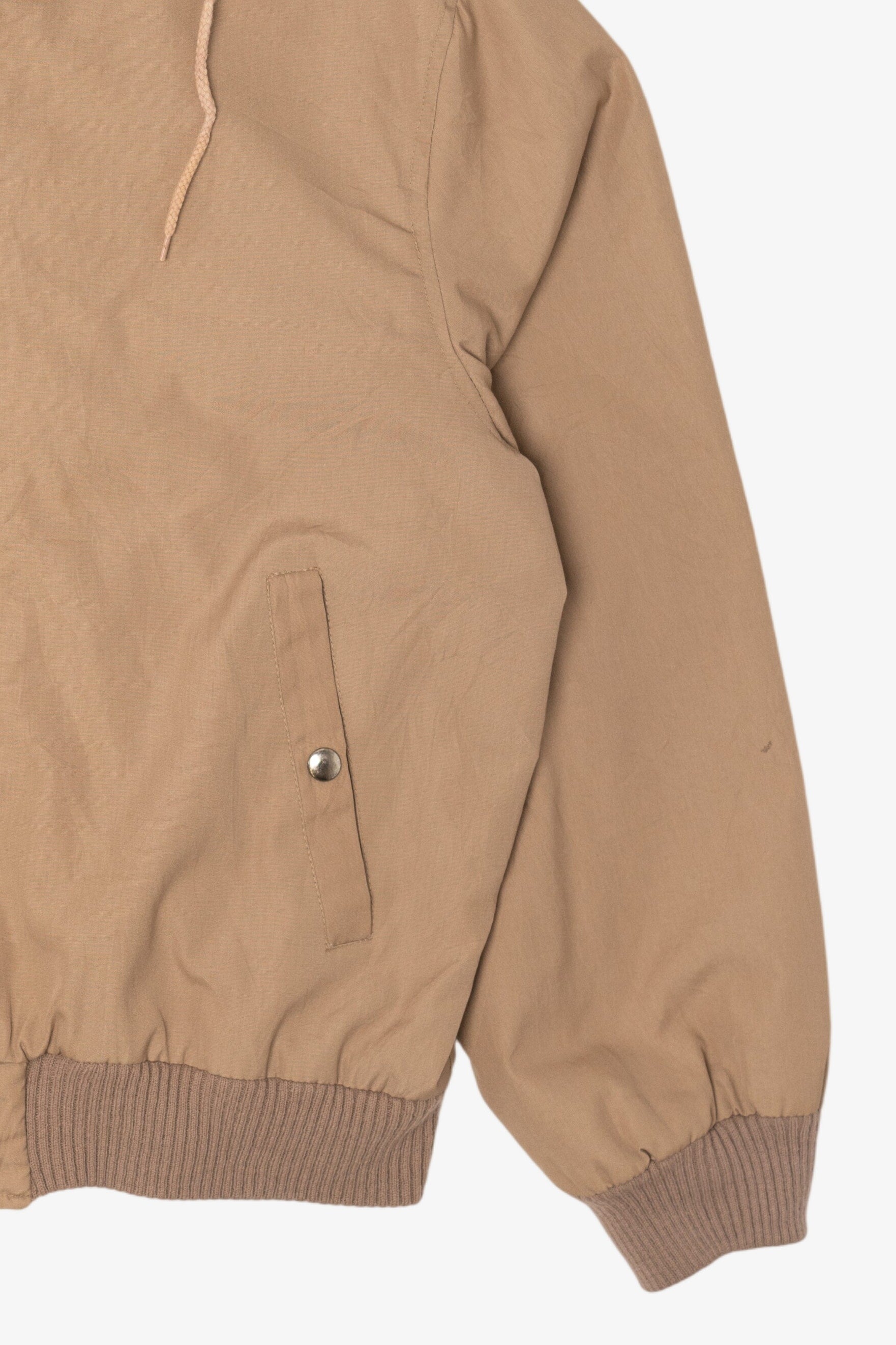 Vintage Beige Foxrun Compactable Hood Jacket (1980s)