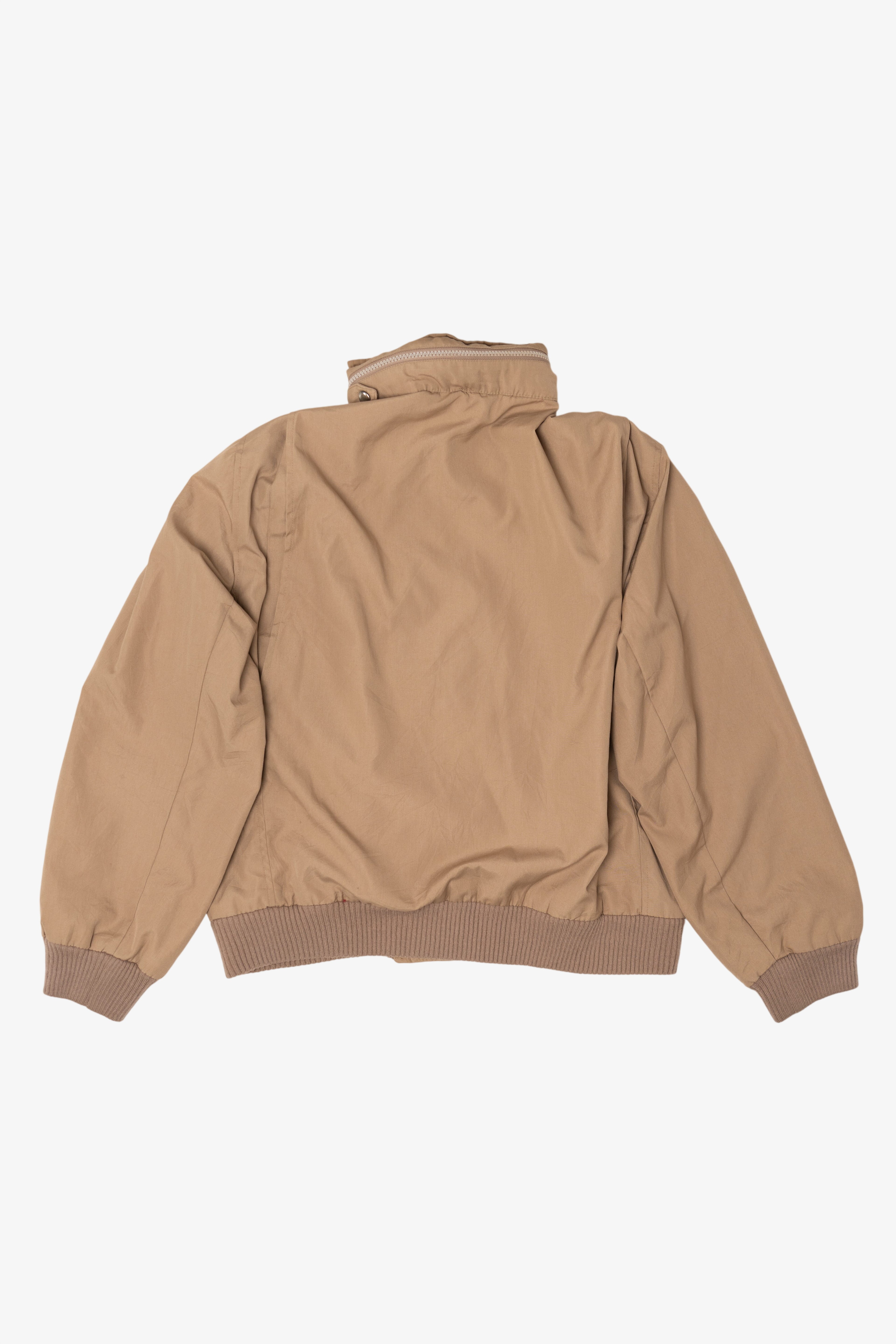 Vintage Beige Foxrun Compactable Hood Jacket (1980s)
