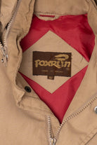 Vintage Beige Foxrun Compactable Hood Jacket (1980s)