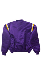 Vintage Lakers Colors Blank Purple NBA Starter Bomber Jacket