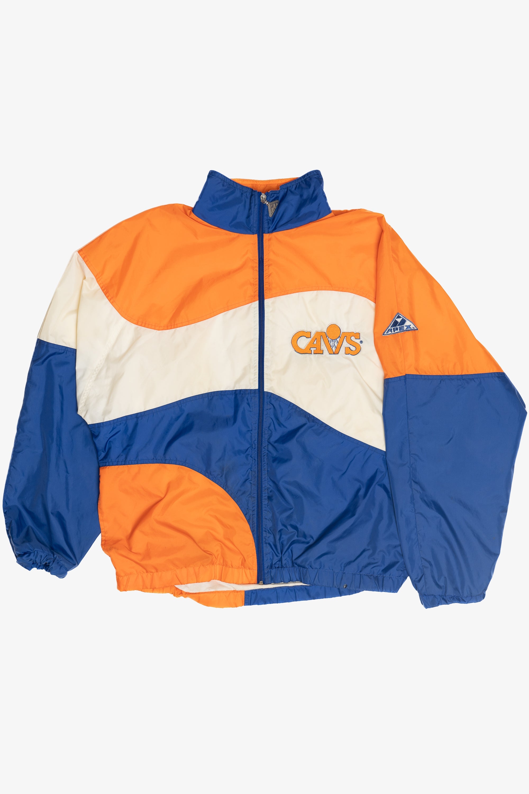 Vintage Cleveland Cavaliers NBA Apex One Nylon Windbreaker (1990s)